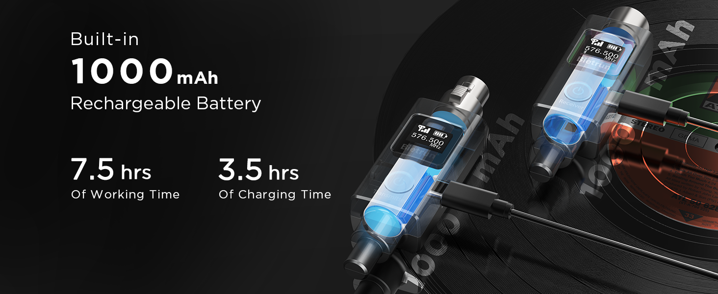 XLR Microphone wireless microphone audio transmitter and receiver wireless microphones systems