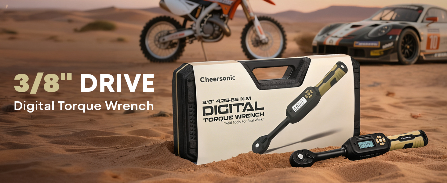 3/8” drive digital torque wrench