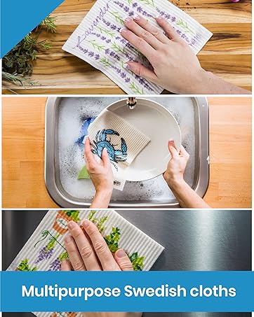 Multipurpose swedish cloths
