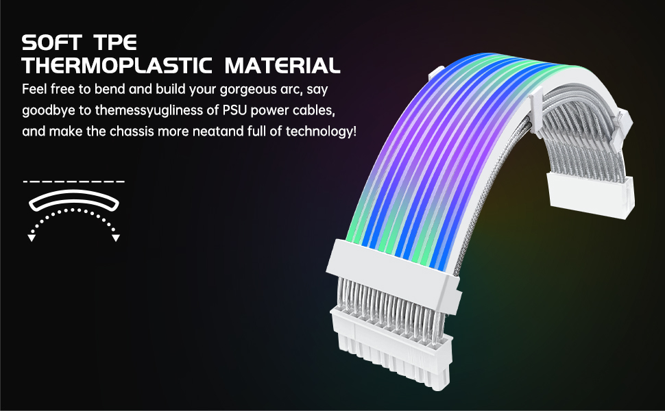24 Pin ARGB Extension Cable