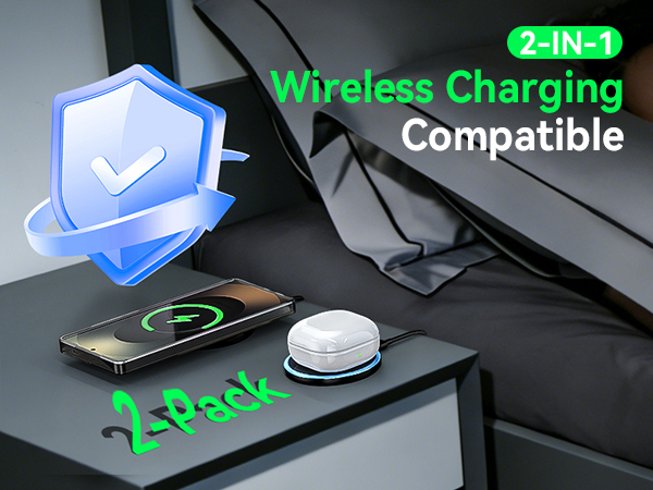 2-IN-1 Wireless Charging