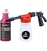 Suds Lab F3 Car Cleaning Foam Gun, Adjustable Foam Nozzle, with XP High Foaming Car Wash Shampoo ...