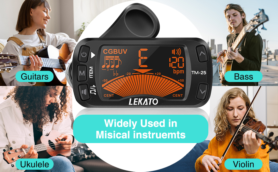 suitable for guitar bass violin ukulele