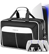 COMECOI Carrying Case for PS5, Travel Case for PS 5 Protective, Large Capacity Storage Bag Compat...