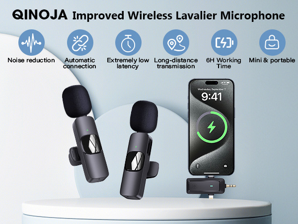 Improved Wireless Lavalier Microphone