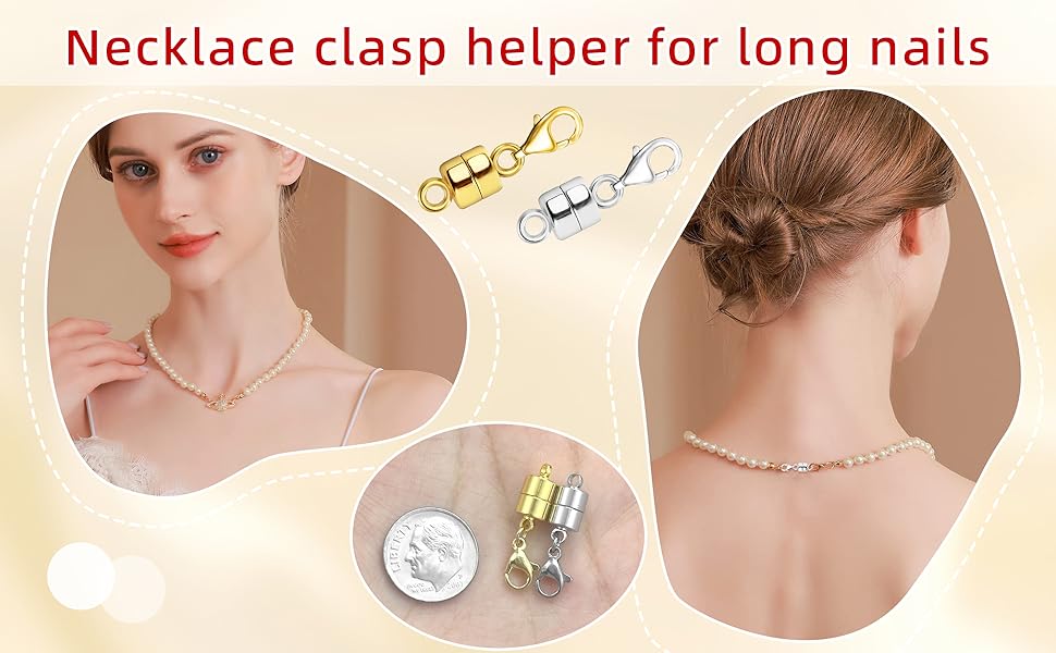 necklace helper jewelry magnets chain extenders for necklaces magnetic closures for necklaces