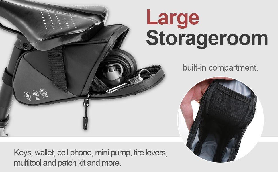 bike seat bag