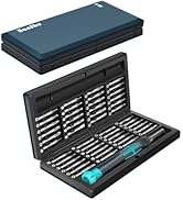 Banshu 49 in 1 Small Precision Screwdriver Set, Insulated Handle, 48 Magnetic Bits, 360° Spin Cap...