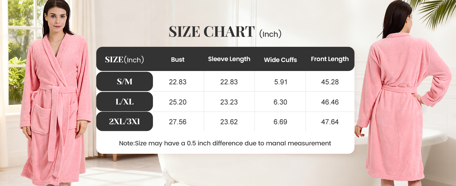 Womens Absorbent Bathrobe