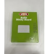 30-Pack Double-Sided Sticky Refill Cards for 360° UV Light Fly Trap – Easy-to-Replace Adhesive Sh...