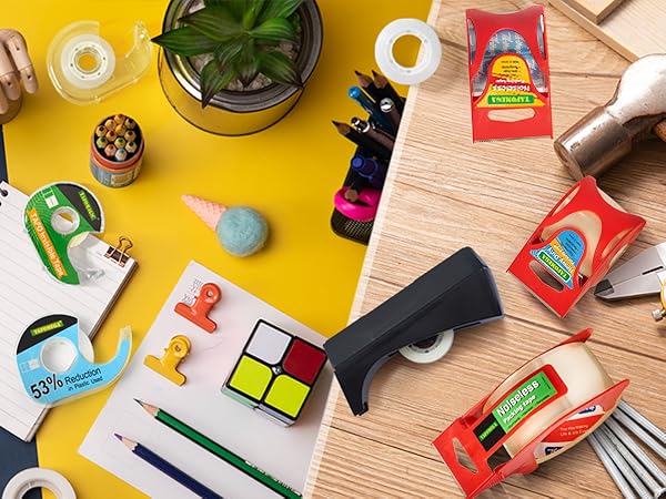 Gift Wrapping Tape with Dispenser