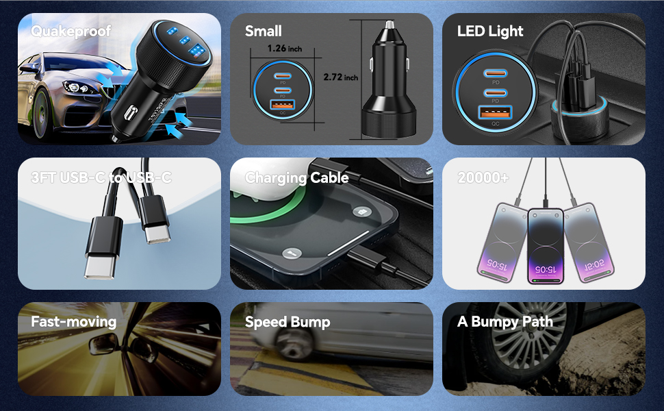 car charger for iphone 16