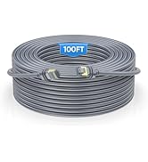OVJKCVS Starlink Gen 3 Cable – 100Ft/30M CAT 6, 26AWG, EMI Shielded Ethernet Cable for Starlink, ...