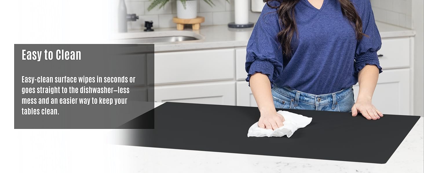 heat resistant silicone large craft table silicone paint mat work bench mat top table protector