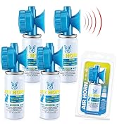 HappyAlley Air Horn, 1.4 oz 120 dB Loud Air Horns for Safety, for Coyotes and Aggressive Dog, Sto...