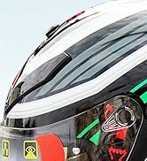 Motorcycle Helmet Bluetooth Intercom Kit, QSPORTPEAK M2 1000M 5.0 Bluetooth Motorcycle Helmet Com...