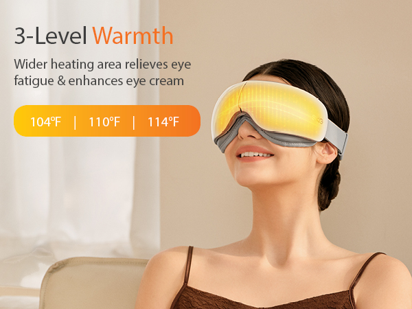 heated eye massager