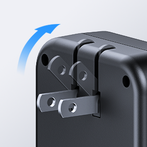 foldable wall plug