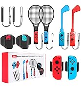 Switch Sports Accessories - CODOGOY 10 in 1 Switch Sports Accessories Bundle for Nintendo Switch ...