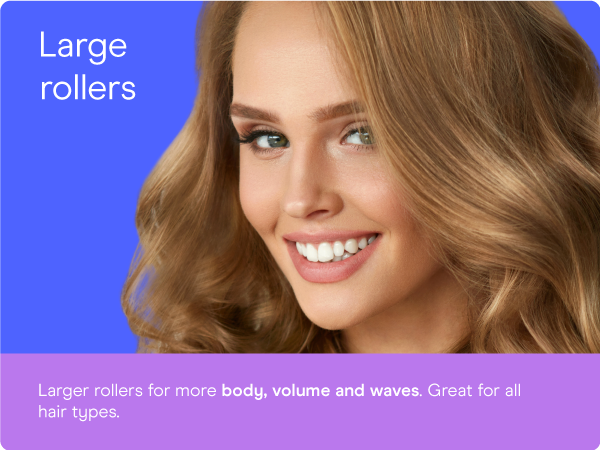 Conair hair curlers self grip rollers short long 31 pack heatless velcro volume tension roller fine.