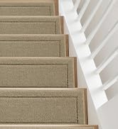 Non-Slip Stair Treads for Wooden Steps