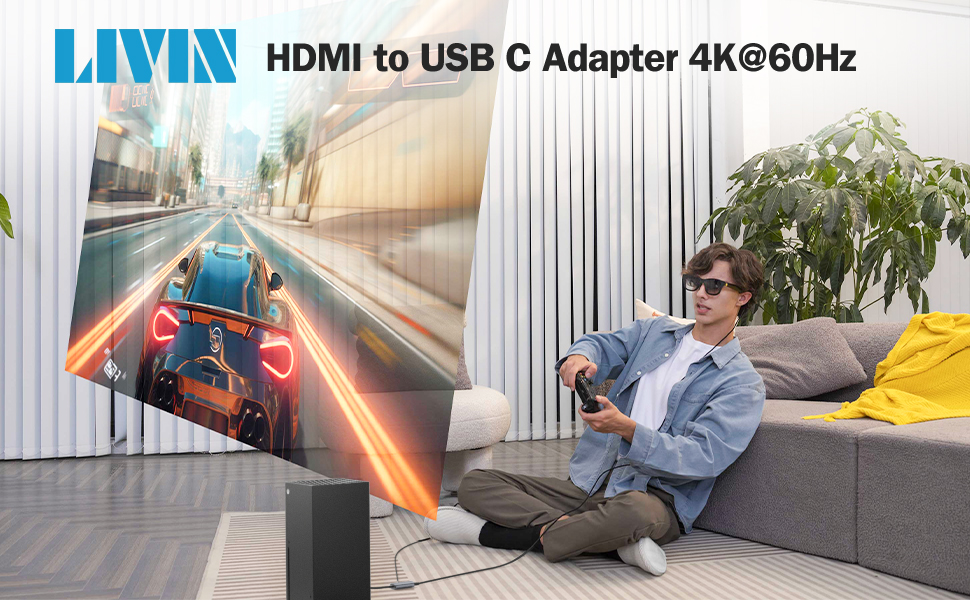 hdmi to usb c type c adapter