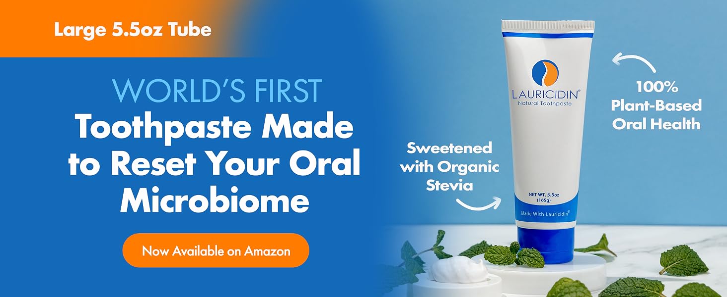Plant-Based Toothpaste, SLS-Free Toothpaste, Gluten Free Oral Care