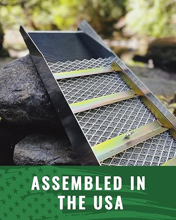 ASR Outdoor Assembled in the USA with sluice box