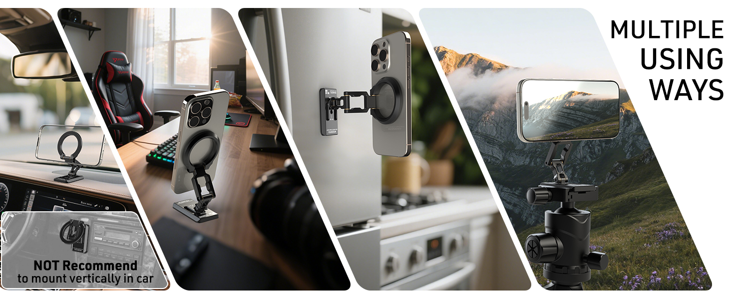 Multifunctional phone stand magnetic