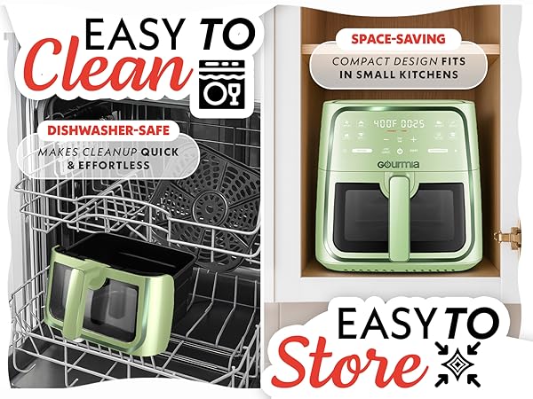 Dishwasher safe fryer basket