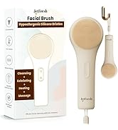 Electric Face Scrubber Facial Cleansing Brush with 5 Modes and Sonic Pulse - Soft Bristles, Water...