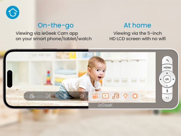 baby video monitor with camera baby monitor with camera and audio wifi