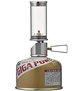 Snow Peak Mini Flame - Durable &amp; Bright Outdoor Lamp - Stainless Steel &amp; Aluminum - 3.88 oz