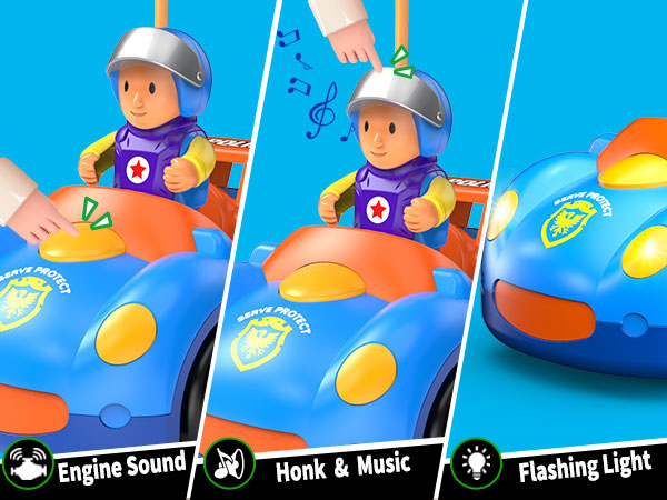 rc cars with lights and music 