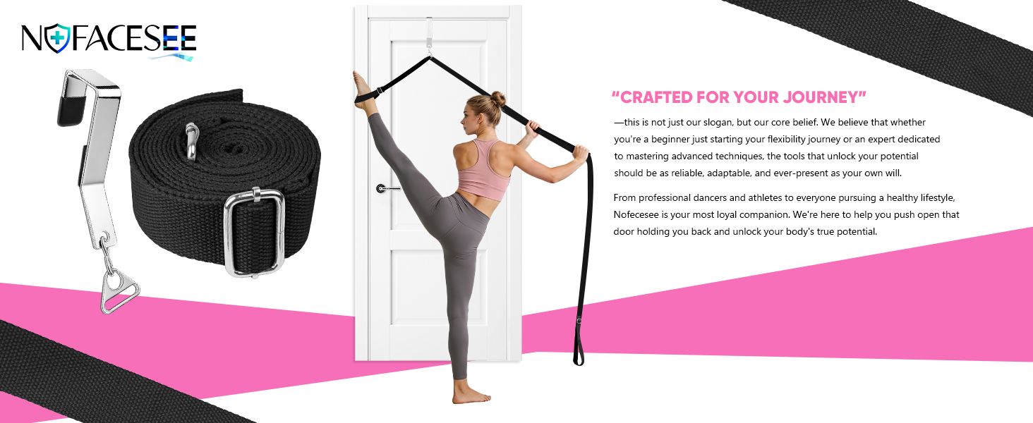 Stretching Strap with Door Anchor