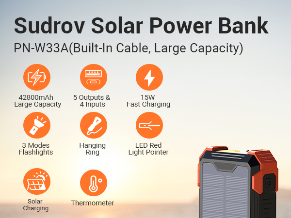 Sudrov solar power bank