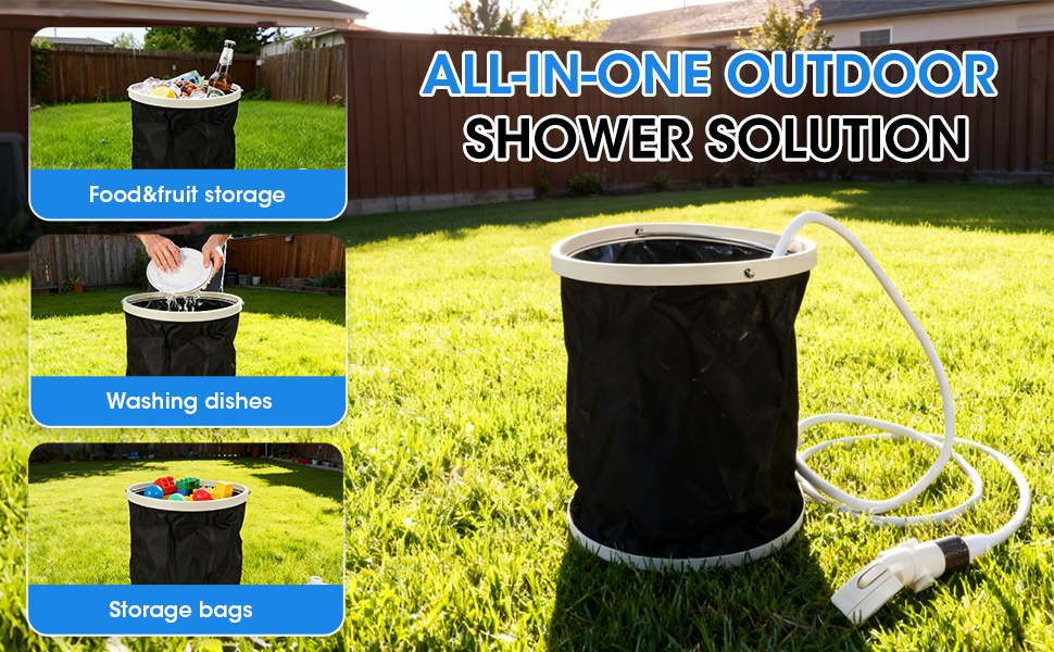 all in one shower solution