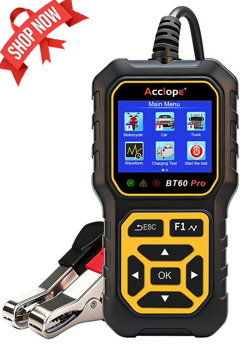 battery tester car battery tester lithium battery tester battery load tester 6v 12v 24v deep cycle