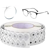 Hasefam 1000Pcs Optical Lens Blocking Pads Eyeglasses Edging Anti Slip Glasses Double-Sided Adhes...