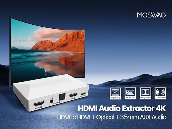 HDMI Audio Extractor 4K