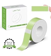 Nelko Genuine P21 Label Maker Tape, Adapted Label Print Paper, 14x40mm (0.55