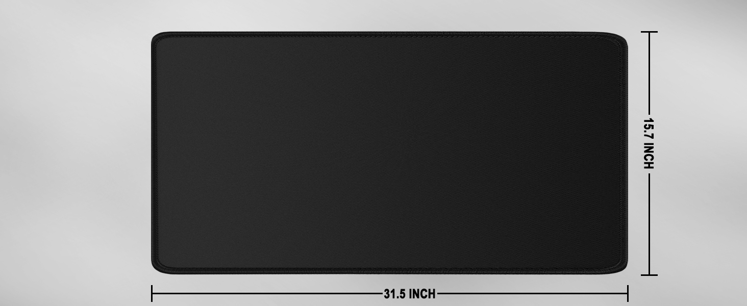 Large Desk Mat, 31.5&amp;#34; x15.7&amp;#34;
