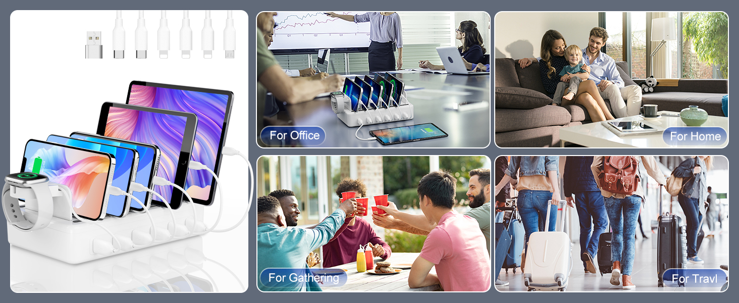 cell phone charging station