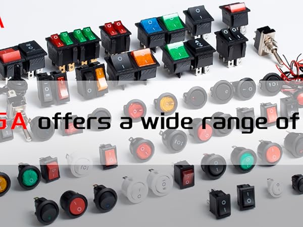 KCD4 Lighted Rocker Switch
