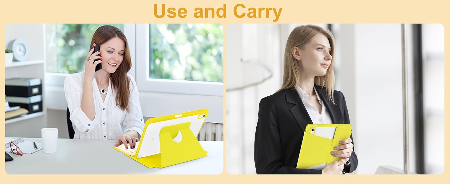 ipad case with keyboard Mouse 10th generation