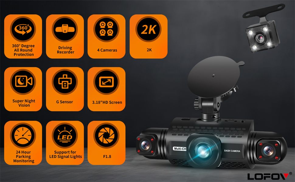 car dash cam front and back -11