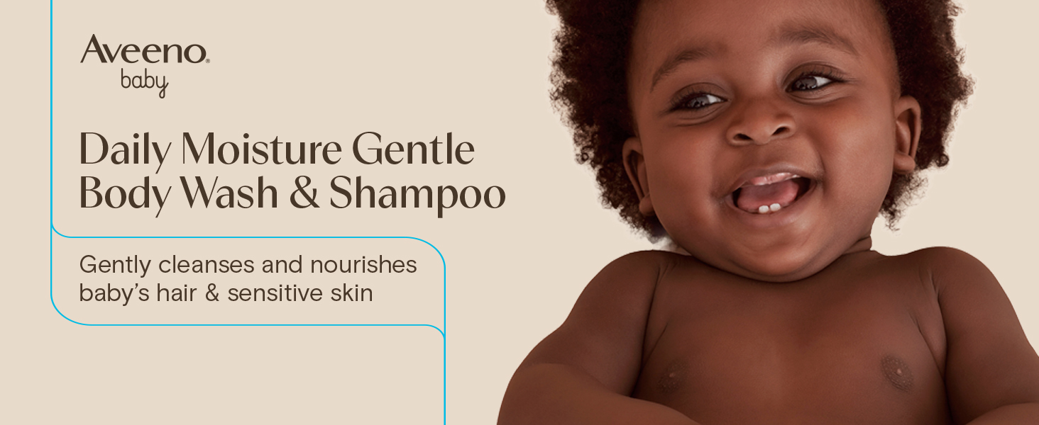 Aveeno Baby Wash and Shampoo, Sensitive Skin Body Wash