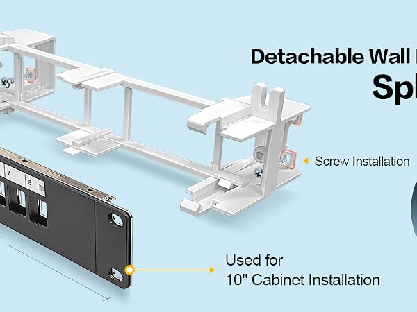 8 port patch panel