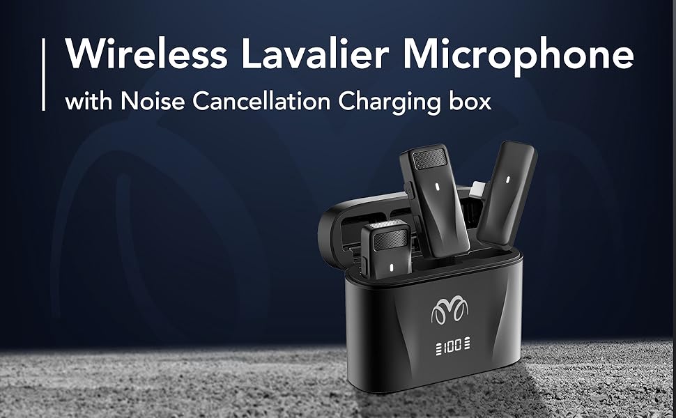 2 Pack Lapel Clip-on Microphone