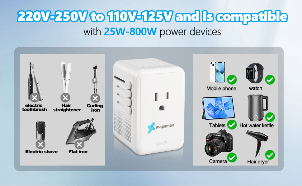 voltage converter us to europe